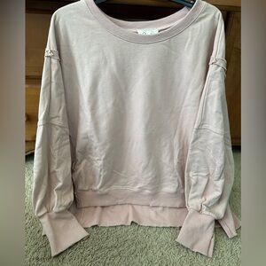 NWOT FANTASTIC FAWN LT PINK SWEATSHIRT